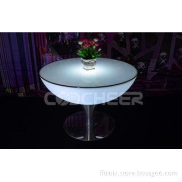 KTV , disco , nightclub led furniture glow tables with stai